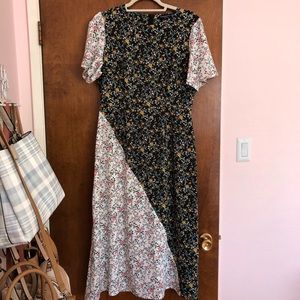 Wednesday’s Girl floral midi dress